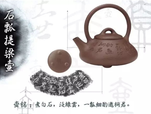 老紫砂壺曼生十八式圖解，曼生18式的具體樣式圖及名稱