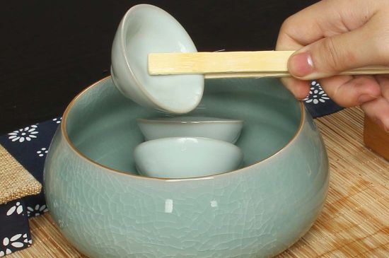 茶洗與茶盂區(qū)別圖片，怎樣使用茶盂和茶洗
