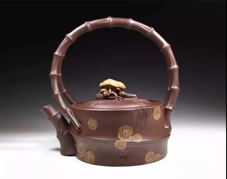 10種最美花器提梁壺，精美別致雕花紫砂壺!